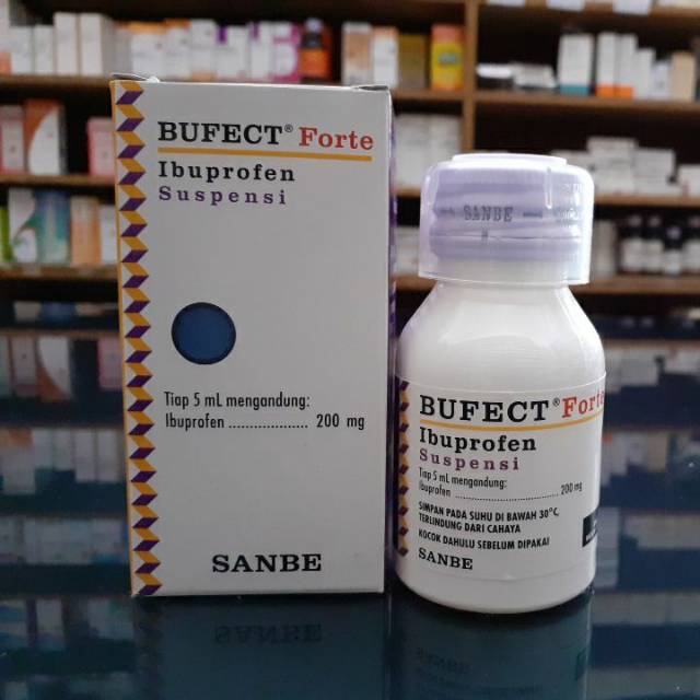 

Bufect Forte Syrup/Obat demam anak/50ml