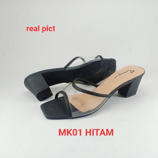 Emye MK01 - Sandal Heels Mika Lembut Wanita Elegan Terbaru 2021