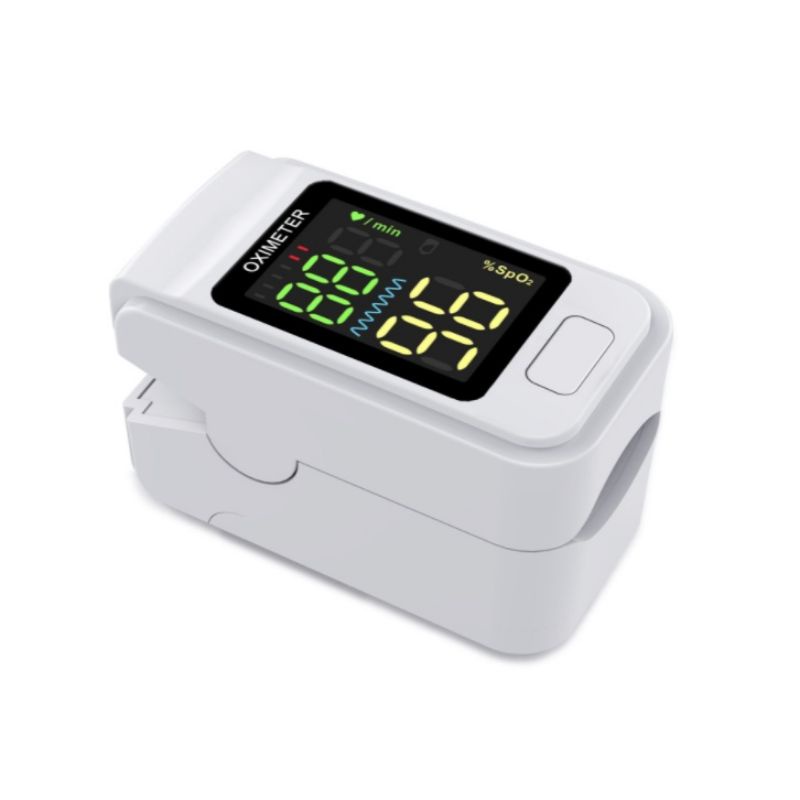 Oximeter Alat ukur detak jantung oksigen dalam darah (SpO2) oxymeter covid dengan cepat lewat jari