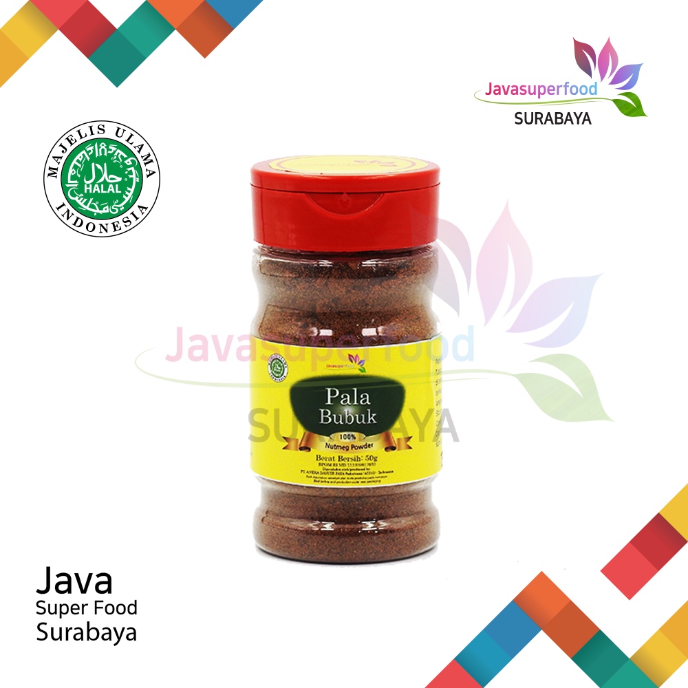 

PALA BUBUK/NUTMEG BOTOL 50 GRAM