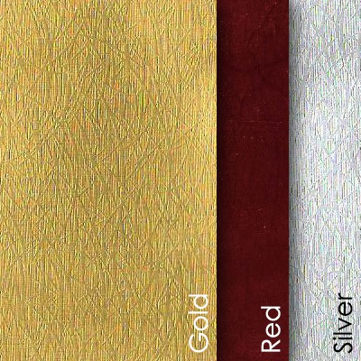 

Kertas Premium Fancy Embossed Metallic Curve 78.7cm x 109.2cm - 115gsm (3 lembar)