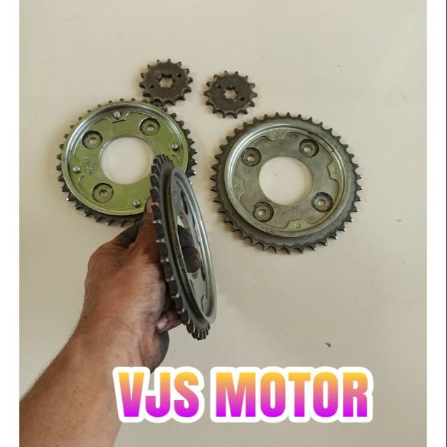 Jual Gear gir set depan blakang REVO absolut PNP REVO FIT FI ORI ASLI