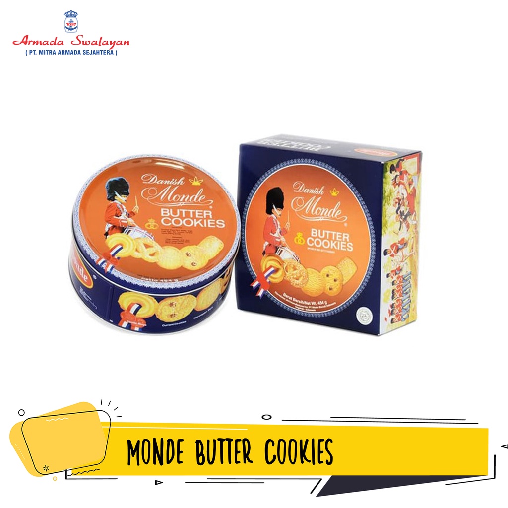 

Monde Butter Cookies 454g