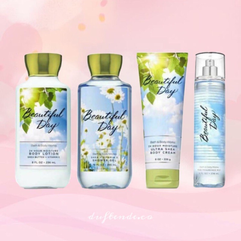 sale bbw bath&body works beautiful day collection original‼️