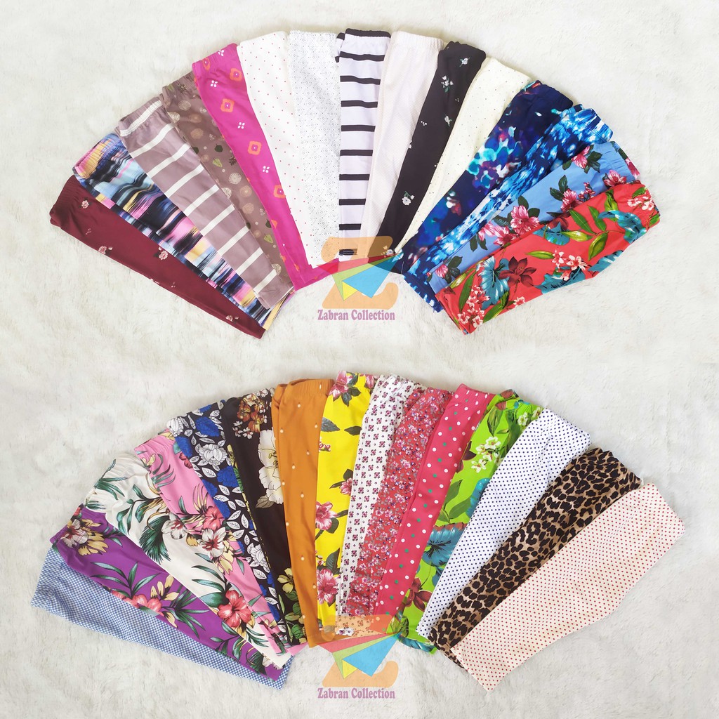 Legging Anak Spandex Fullprint Zabran 5 Sampai 8 Tahun