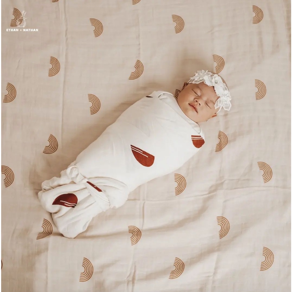 Ethan + Nathan - Baby Swaddle Blanket Signature Collection