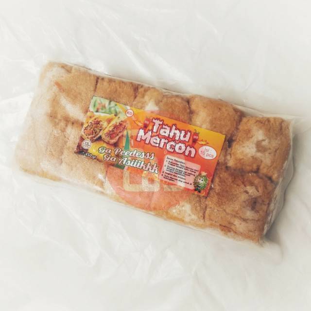 

Tahu Mercon / Tahu Pedas isi 10 Pcs