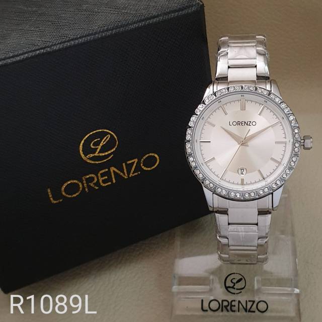 Jam Tangan Wanita Lorenzo Original Tanggal Aktif