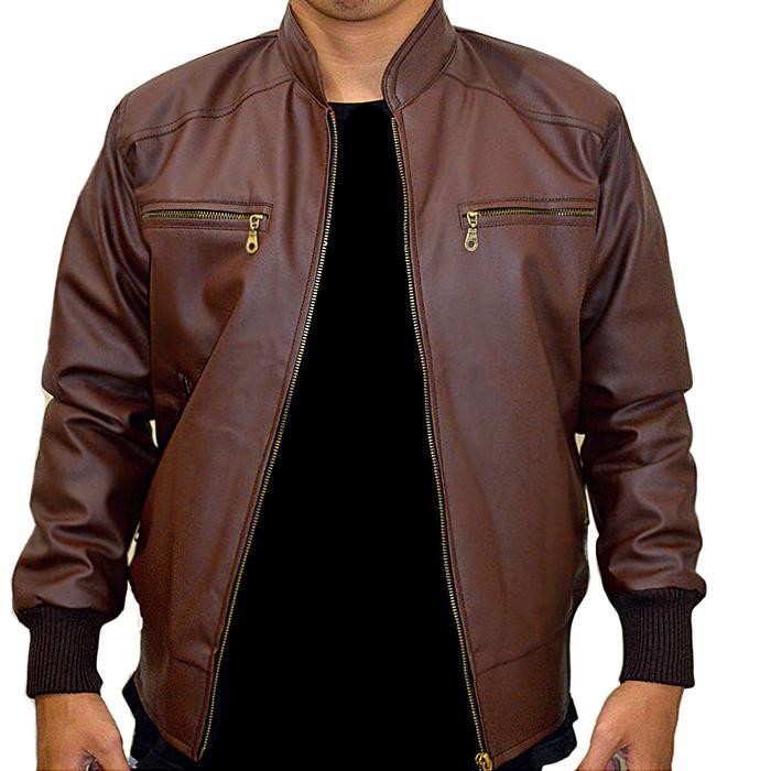 KUALITAS SUPER JAKET KULIT PRIA ZARA 
