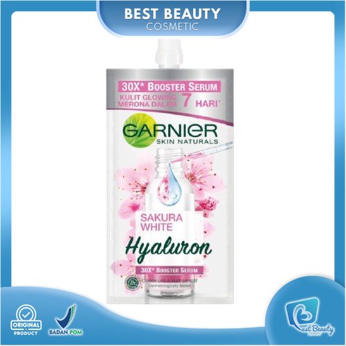 ★ BB ★ Garnier Sakura White Hyaluron 30X Booster Serum 7,5ml SACHET