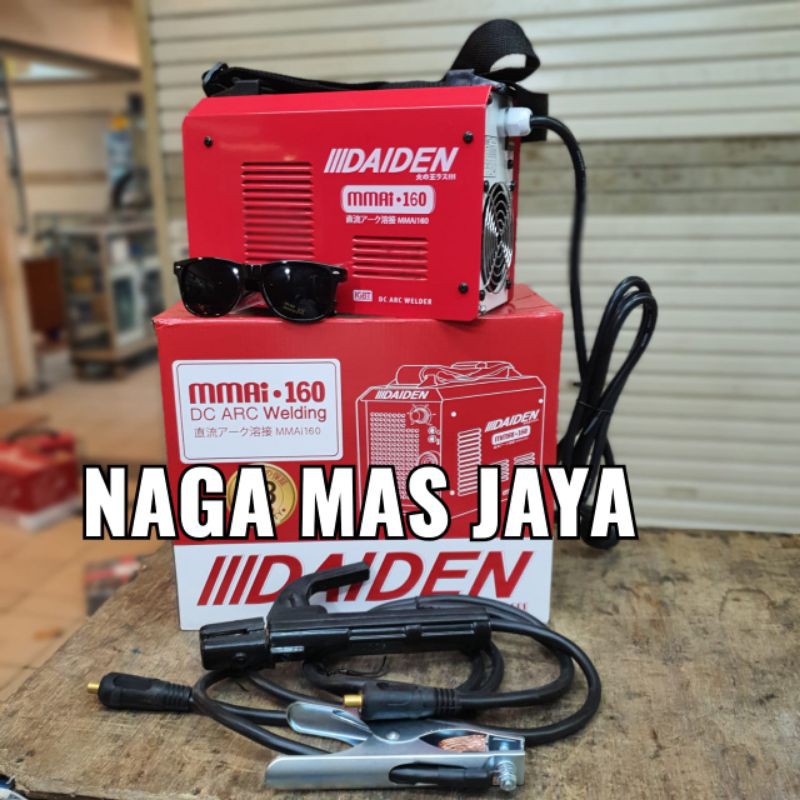 MESIN LAS DAIDEN MMAI 160 / TRAFO LAS INVERTER DAIDEN MMA 160 / MESIN LAS LISTRIK DAIDEN MMAI 160