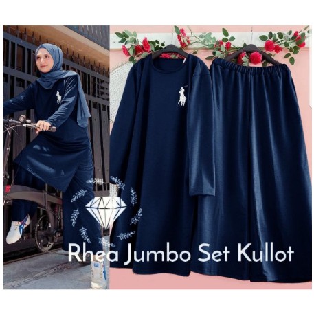 keira set setelan tunik kulot original by sanita hijab murah