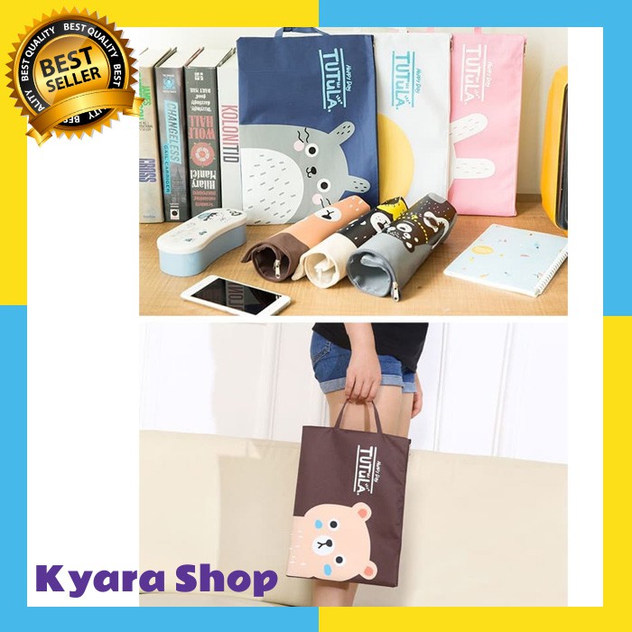 

TAS FILE / TAS DOKUMEN / FILE STORAGE / A4 FILE ORGANIZER / TEMPAT BUKU ALAT TULIS