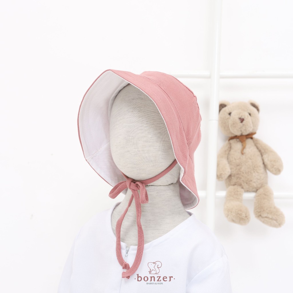 PROMO 7.7 PROMO BAJU LEBARAN MURAH BONZER BABY Topi Anak Topi RUFFLE BONET KUPLUK BAYI BUCKET HAT Bayi Model Lucu Bahan Premium Cotton