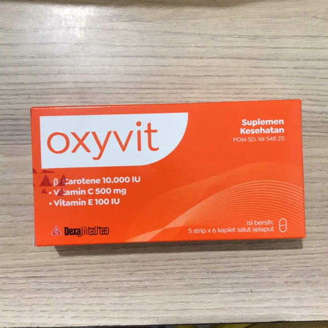 Oxyvit Suplemen Vitamin C - Harga Per Box