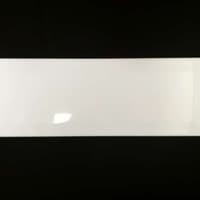 Keramik Dinding List Glossy White Bevel 10x30