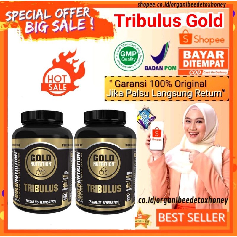 GOLD NUTRITION TRIBULUS TERRESTRIS Stamina Pria & Kesuburan Sperma