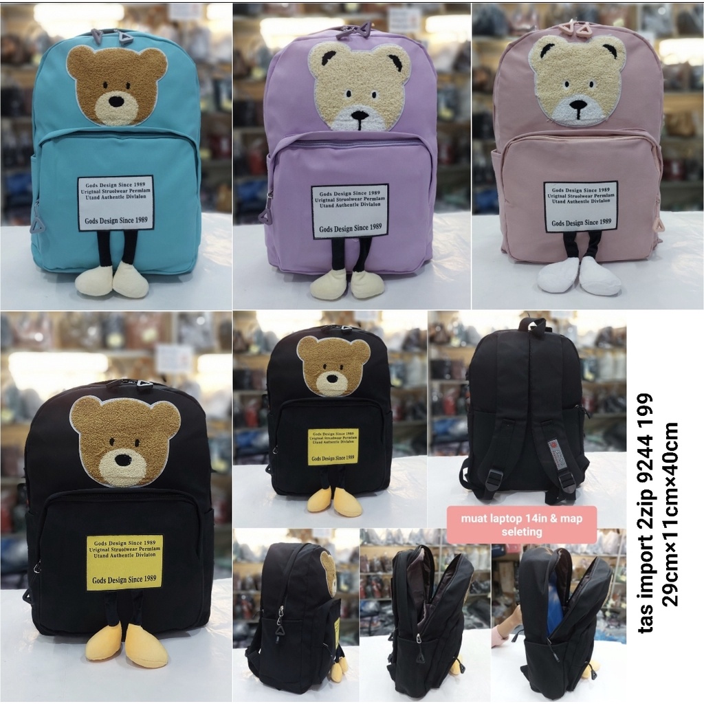 Backpack multifungsi SD SMP SMA anak perempuan