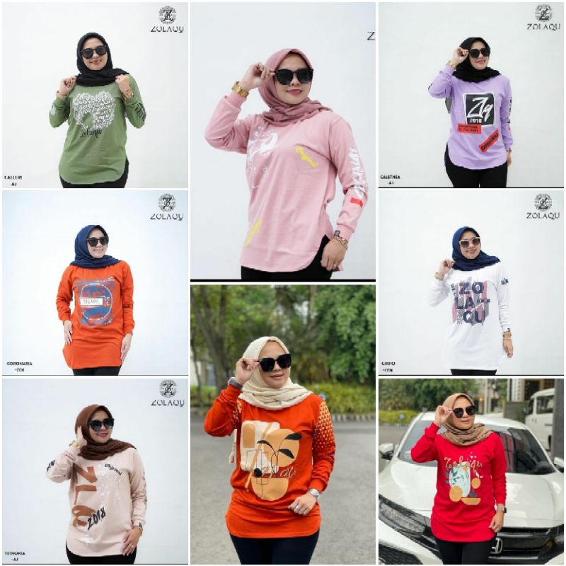 Kaos ZOLAQU ZLQ Original Terbaru