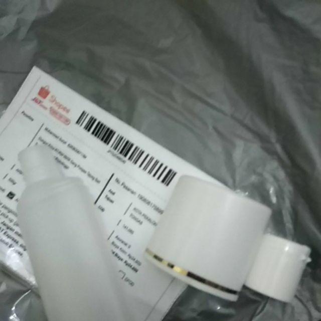 Botol Putri 100 Ml Natural Tutup Putih