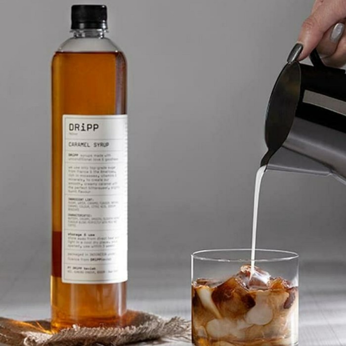 

SIRUP- DRIPP CARAMEL SYRUP - SIRUP KARAMEL 760 ML -SIRUP.