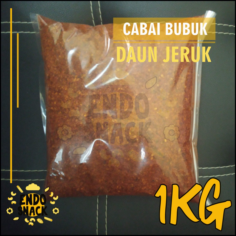 1KG Cabai Cabe Bubuk Aroma Daun Jeruk Biji Cabai Utuh dijamin Pedas