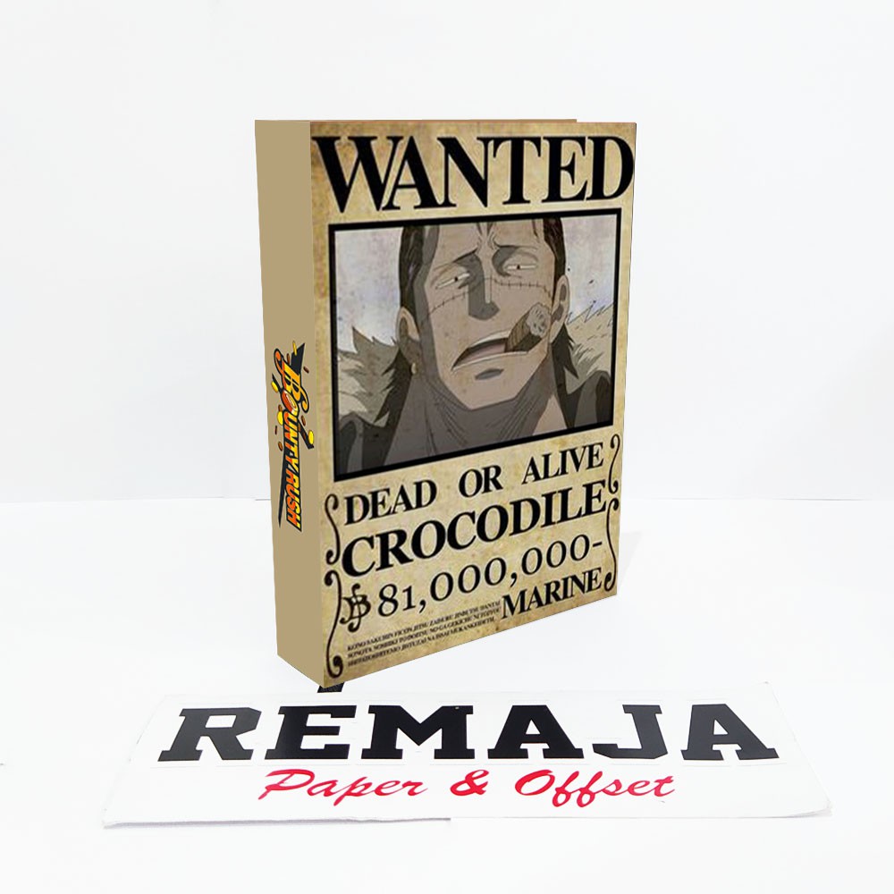 

Notebook Hardcover Onepiece Crocodile