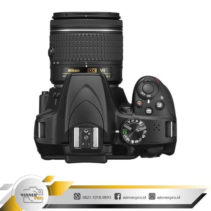 KAMERA DSLR NIKON D3400 / D 3400 KIT AF-P 18-55mm VR / NIKON D3400
