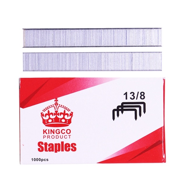 

isi guntacker 13/8 merk KINGCO /Staples/Refill Stapler