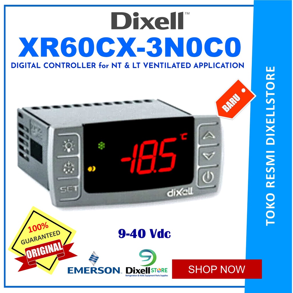Digital Thermostat Dixell XR60CX-3N0C0 9-40 Vdc