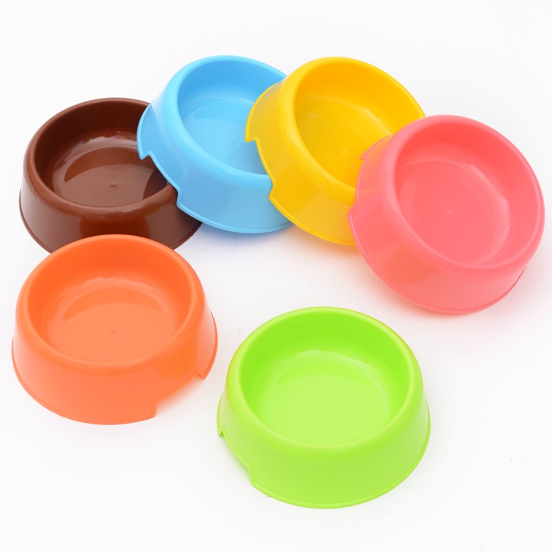 AVVET Tempat Makan Kucing Mangkok Minum Hewan Doggy Lucu Mangkok Makan Hewan Single Pet Food Bowl Import Murah