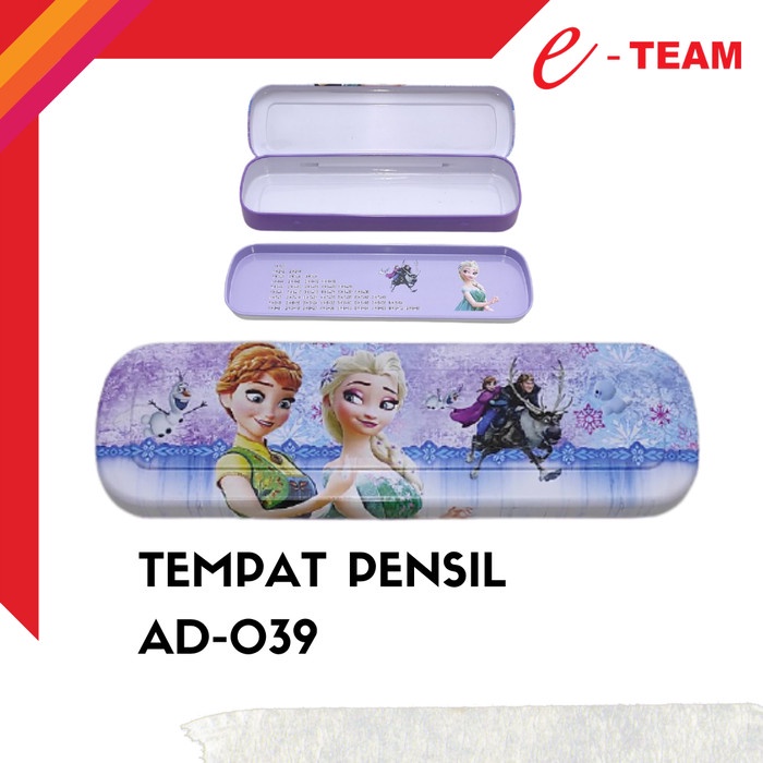 

Gilaa!!! Kotak Pensil Kaleng Berkarakter Ad-039 Sale!!!