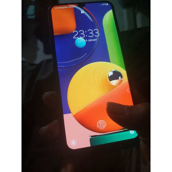 lcd samsung a50s dan frame nya original cabutan