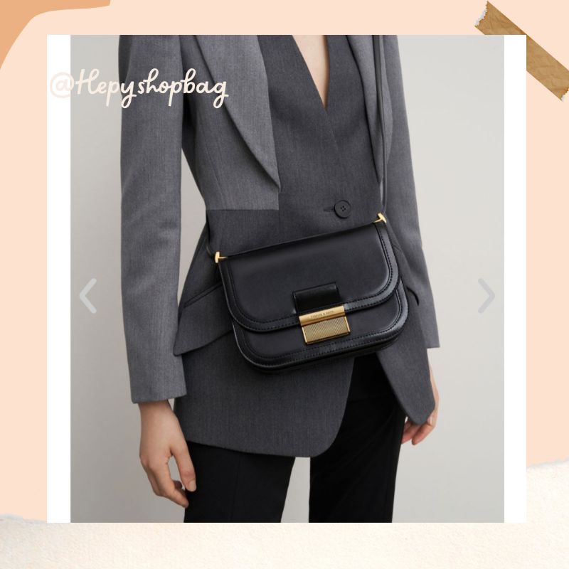 Tas Wanita Selempang Bahu Branded Import C*K Original Factory Outlet Charlot Bag Fullset Free Box da