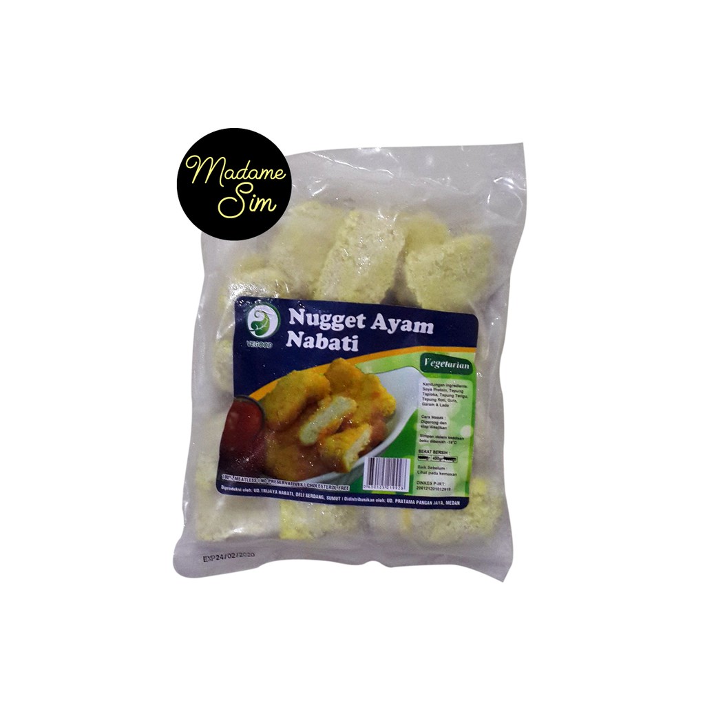 

NUGGET AYAM NABATI - VEGETARIAN (450 GR)