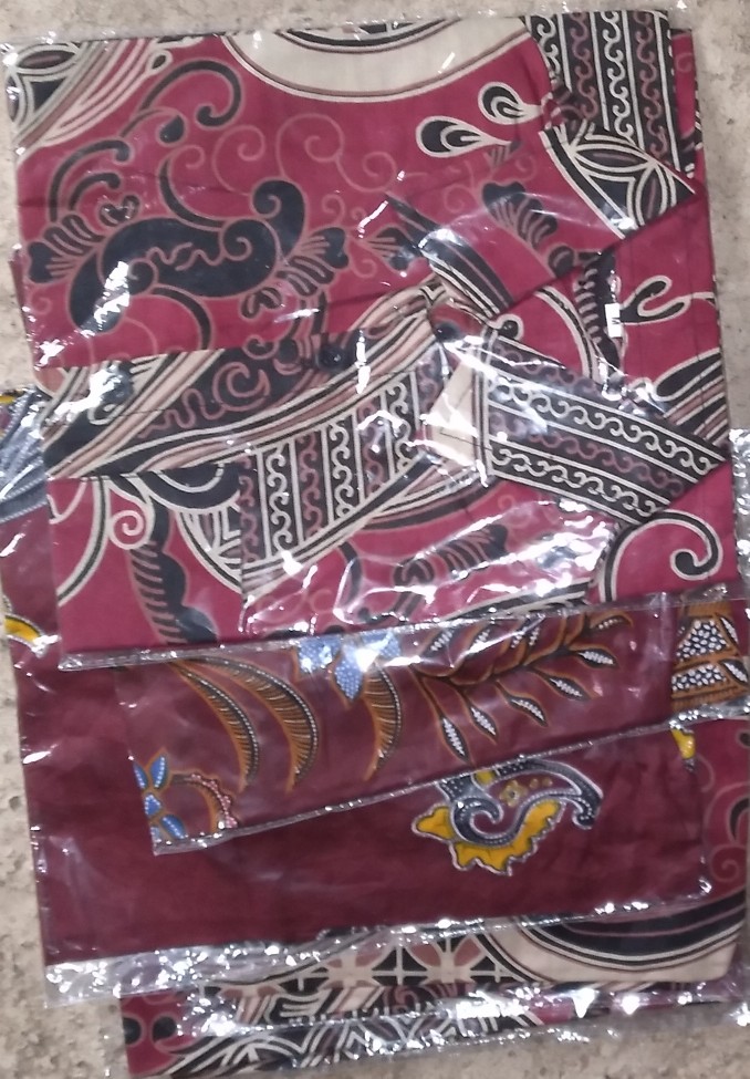 Baju Batik Anak Cewek Cowok 4-10 Tahun