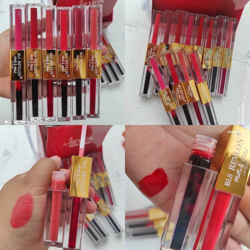 [ ECER ] REVLON 2IN1 LIPTINT+LIPCREAM