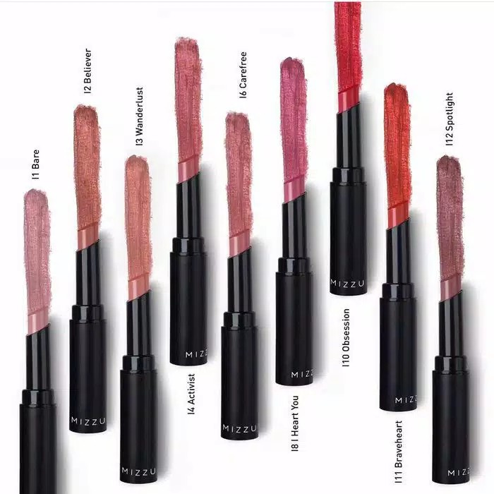 MIZZU INSPIRED LIPSTICK MIZZU LIPSTICK MATTE MIZZU MATTE LIPSTICK MIZZU LIPSTIK ORIGINAL BPOM