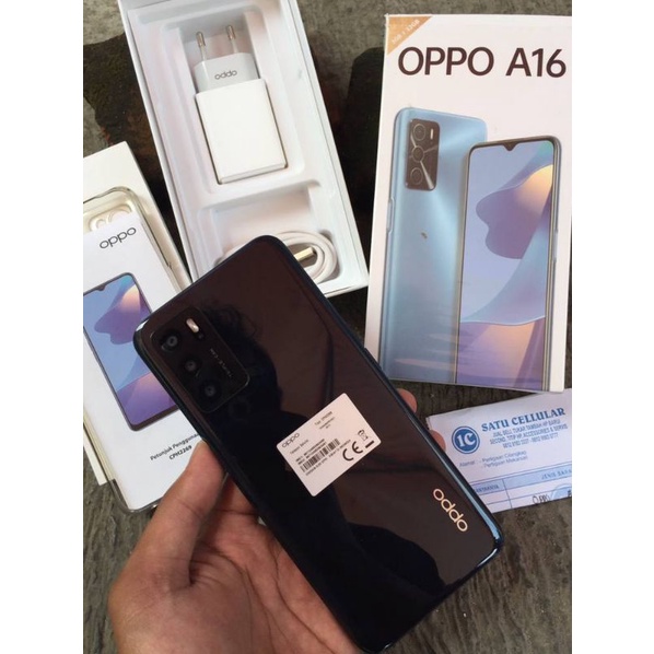 OPPO A16 [SECOND] - RAM 3/32 GB || 10 HARI PAKAI