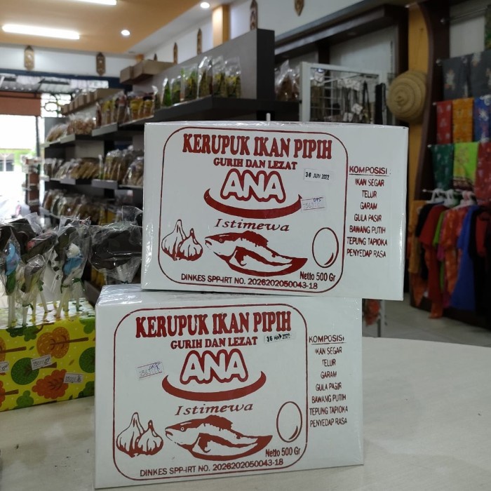 

Kerupuk Ikan Pipih Ana Box