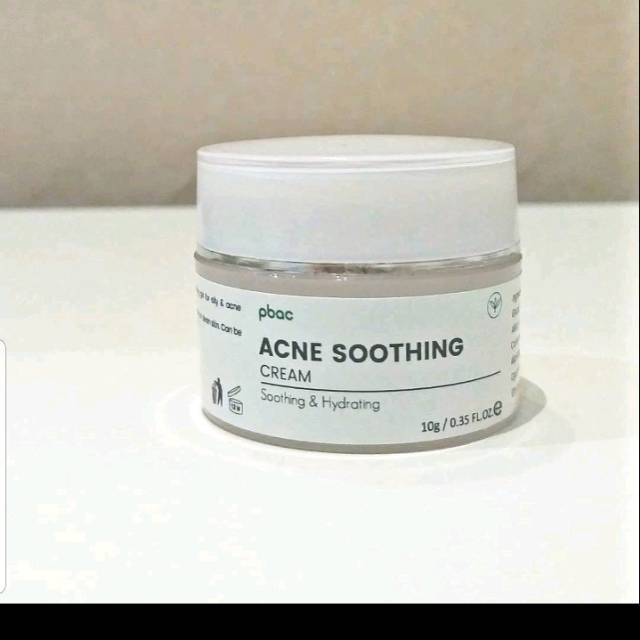 Personal beauty : acne soothing cream