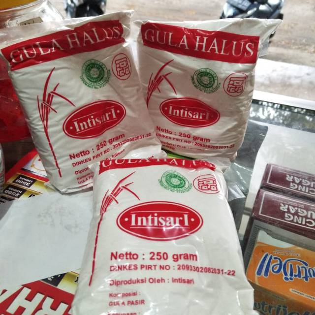 

GULA HALUS PREMIUM KEMASAN 250 GRAM