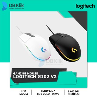 Mouse Gaming Logitech G102 V2 Lightsync RGB - Logitech G 102 V 2 RGB