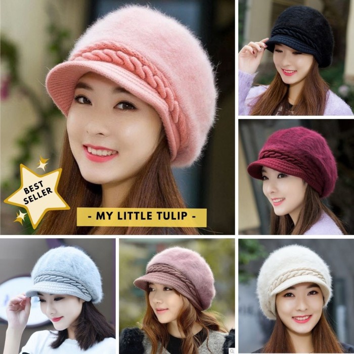 Topi original cewek dewasa import B0H3 Best Quality branded sport kekinian murah bucket wanita baseb