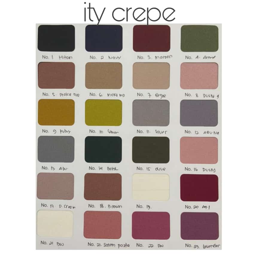 KAIN ITY CREPE/ LADY ZARA (0,5 meter)