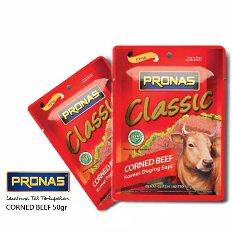 

Pronas corned beef sachet 50 gram