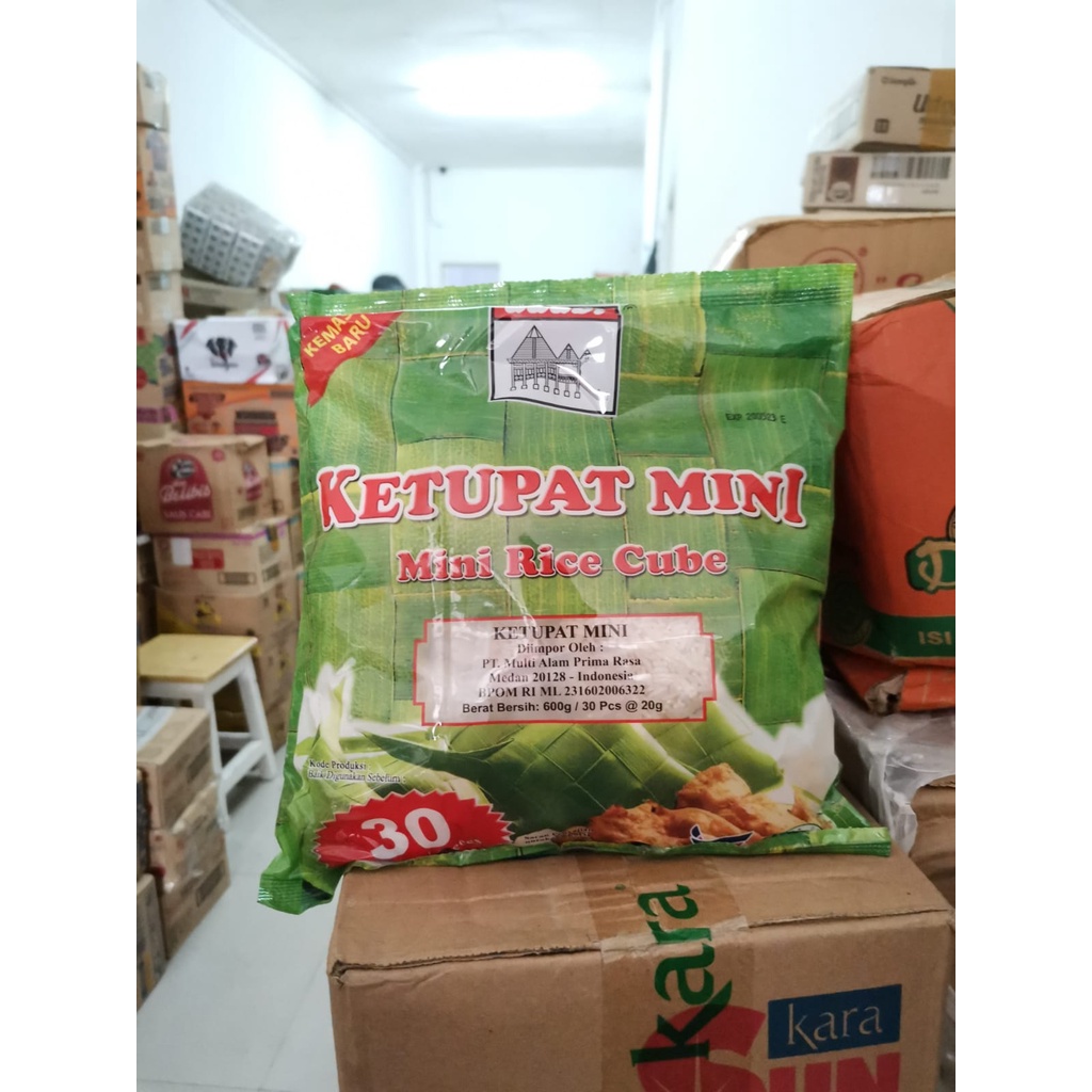 

Ketupat Mini Adabi Instan isi 30pcs x 20gr per pak