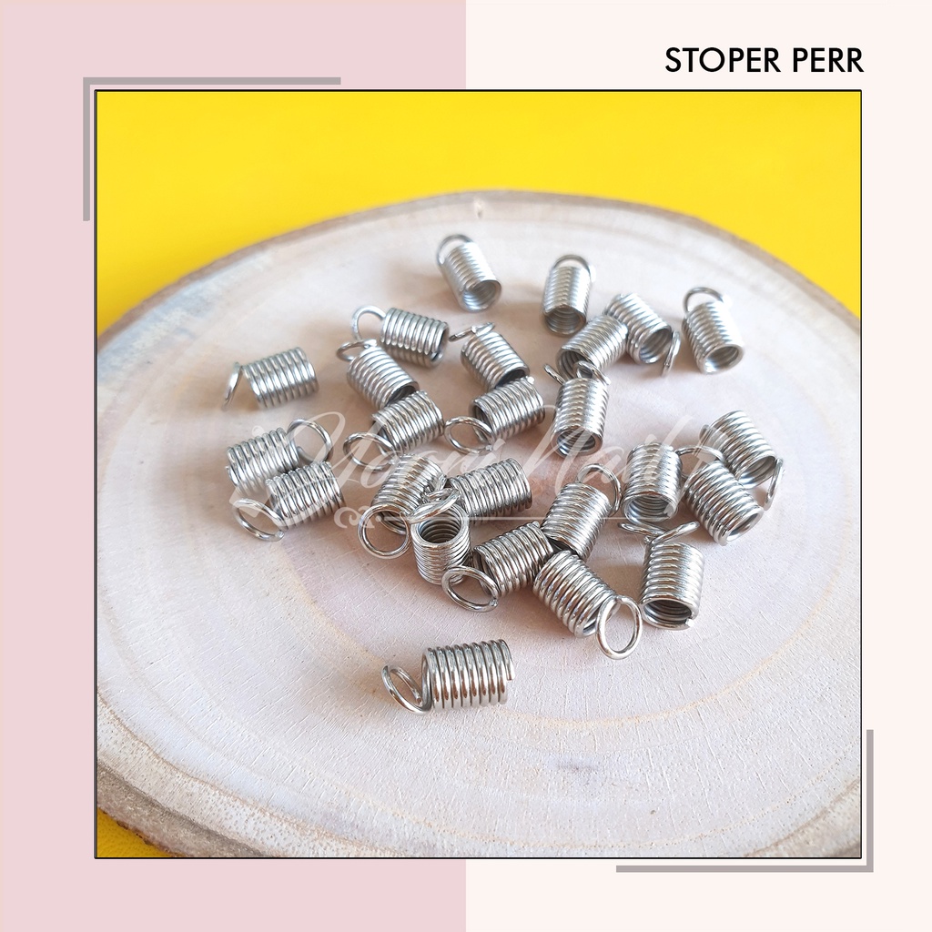 50 pcs Stoper perr pengait tali stopper peer tali bahan masker strap