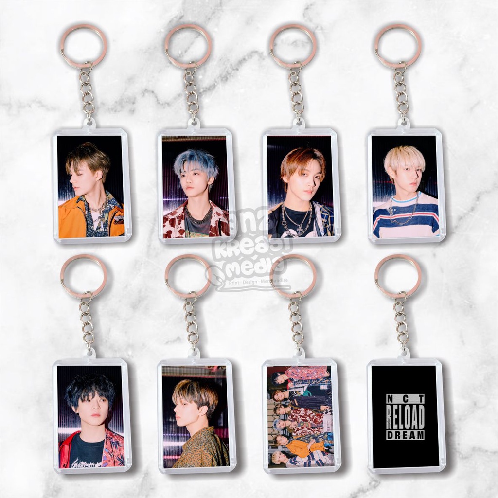 (READY STOCK) GANTUNGAN KUNCI AKRILIK - NCT DREAM RELOAD (3)