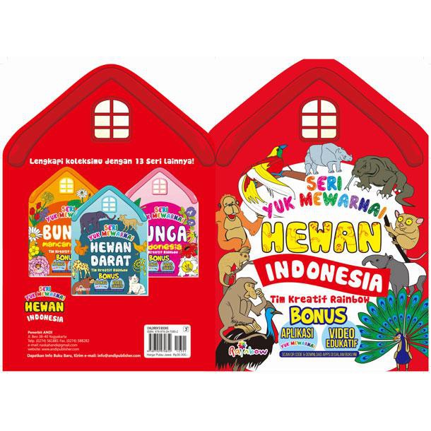 Seri Yuk Mewarnai Hewan Indonesia Shopee Indonesia